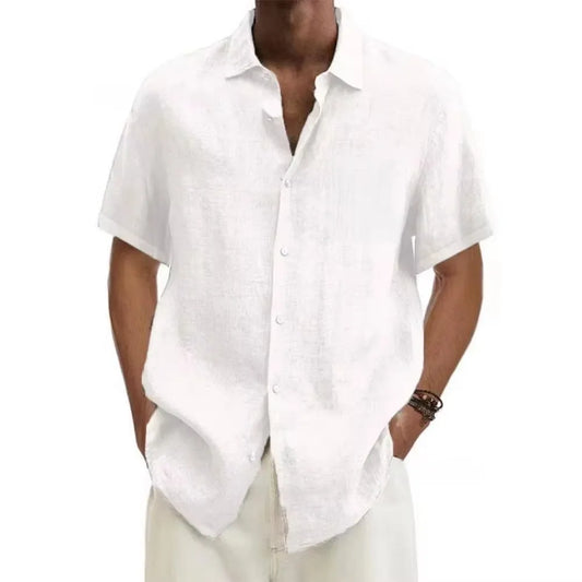Short Sleeve Linen Shirt