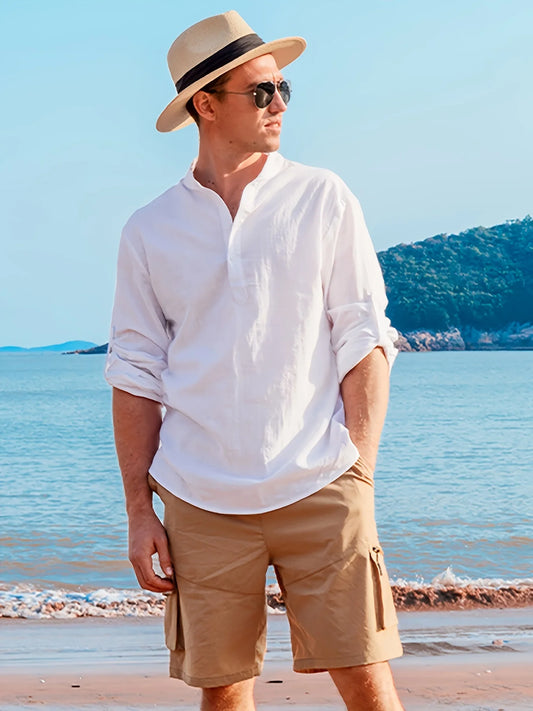 Long Sleeve Linen Shirt